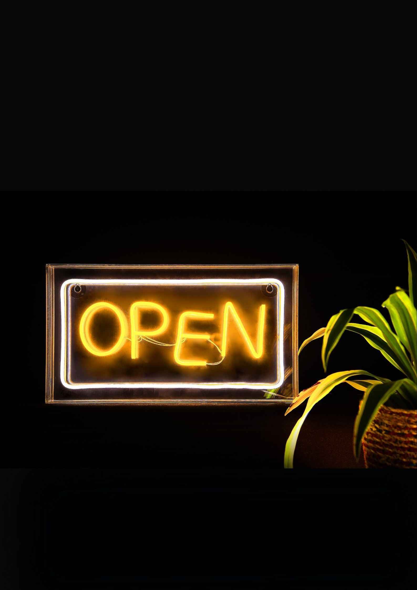 Open Led Sign Open LED Neon Sign - Neon Lights | Driftroom – Driftroom Online Ltd