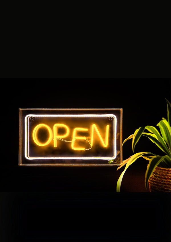 Open LED Neon Sign