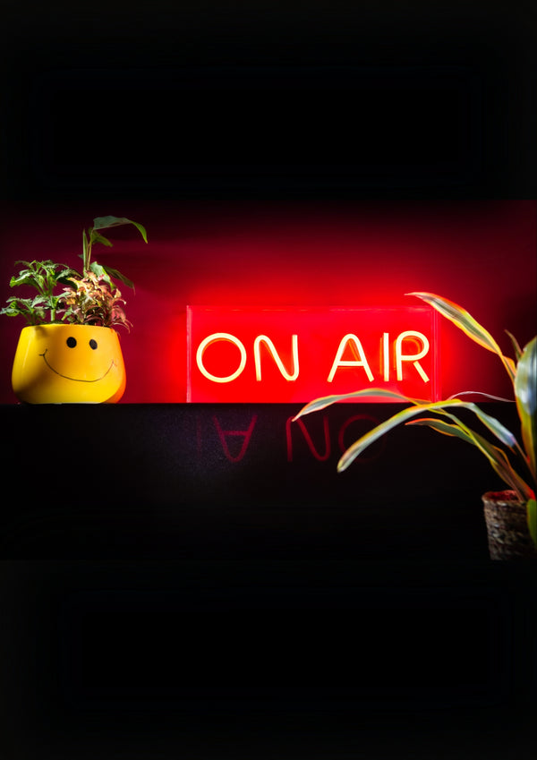 On Air Neon LED Acrylic Lightbox