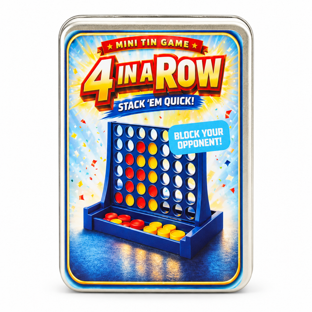 4 in a Row Mini Tin Game