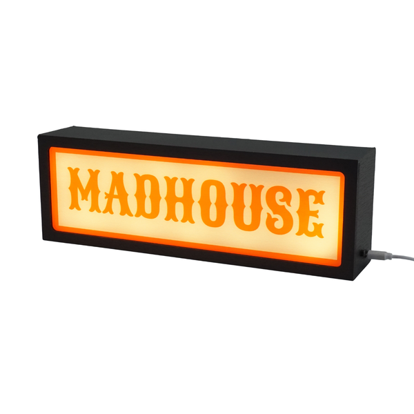 Madhouse LED Lightbox – Fun, Versatile lighting For home, office. Make your space truly yours.