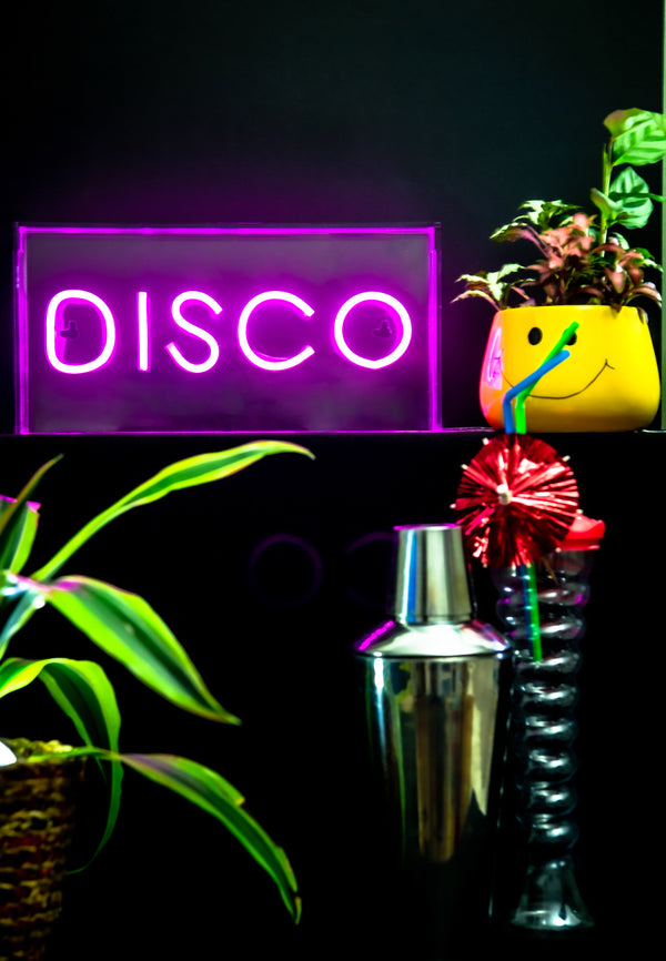 Disco Neon LED Acrylic Lightbox
