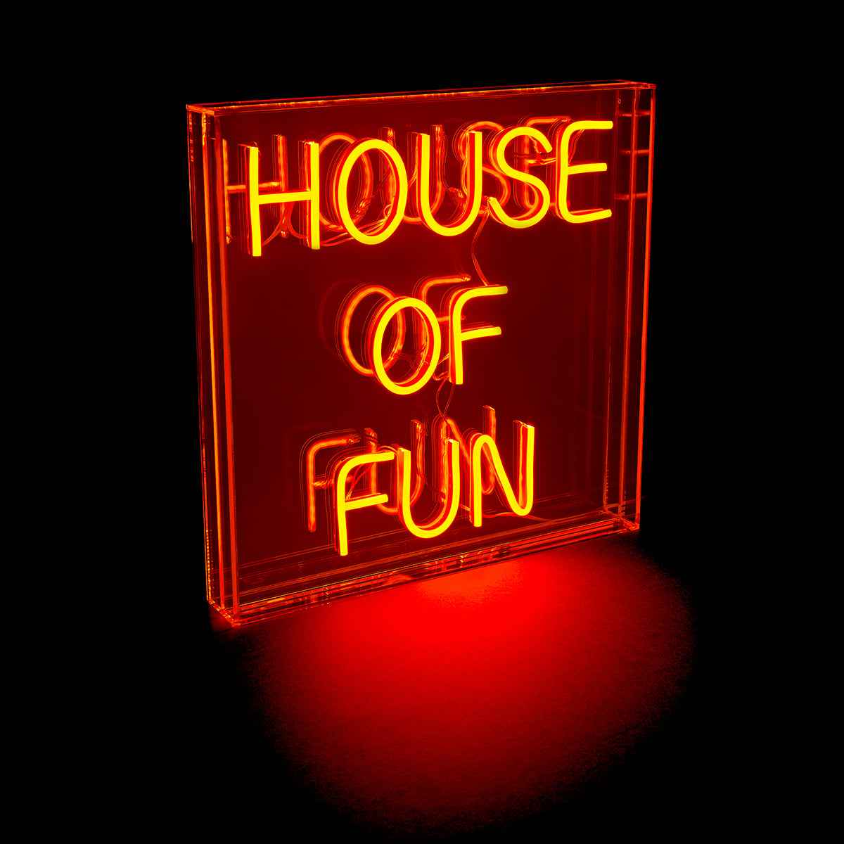 Ultimate LED Neon House Of Fun Light Box – Add a Touch of Fun & Funky ...