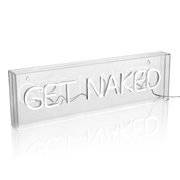Get Naked Neon LED Acrylic Lightbox